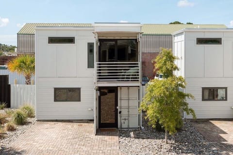 Welcome to Porter Loft at Container Park, a one-of-a-kind modern shipping container home in Wilmington's vibrant Cargo District