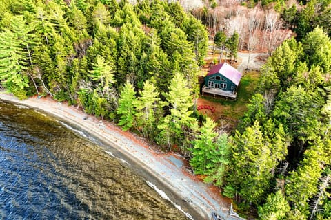 Shoreline Picture of Moosehead Lake in front of the Cabin