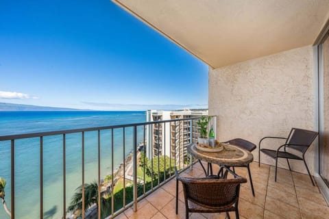 Enjoy balcony mornings with turquoise waters stretching beyond the skyline.
