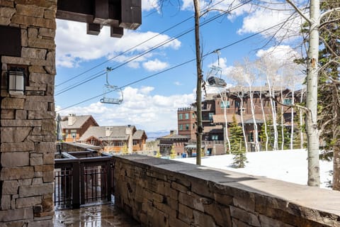 - Sip your coffee with ski lifts swooping by just outside your door
- Feel the buzz of the slopes while tucked into your own stone walled hideaway
- Step out and be seconds from the action, ski, stroll, or simply soak it in