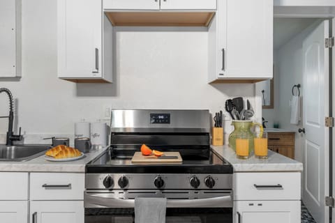 Enjoy a well-equipped coffee station anytime.