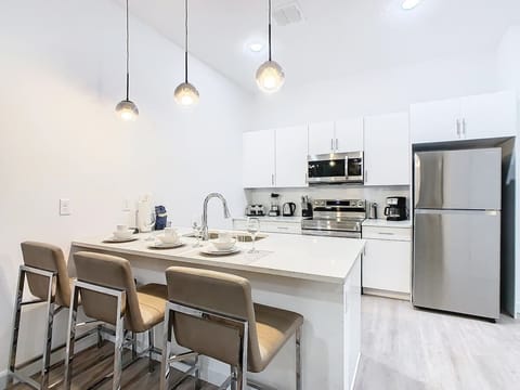 Stylish dining space ideal for enjoying meals and making memories together.