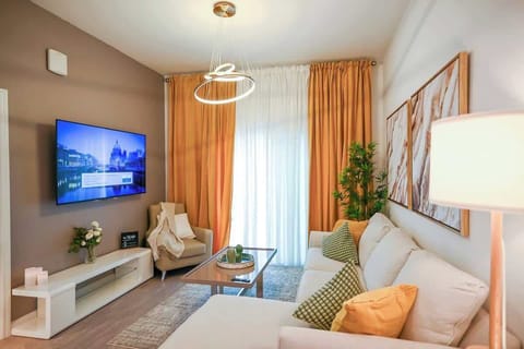 Relax in the cozy living room, perfect for unwinding after a day of adventure.