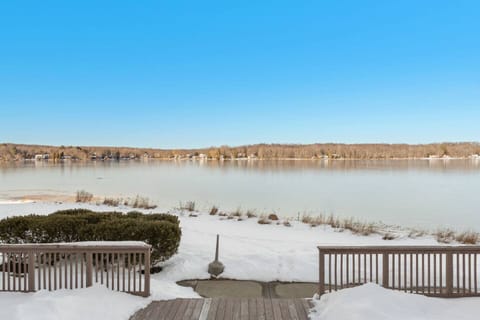 A view of the Lake in Winter