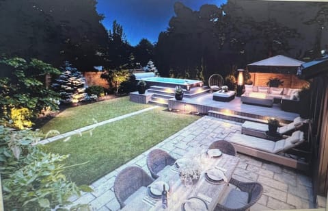 Enchanting garden oasis