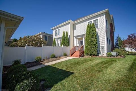 Back of house, main entry for guests