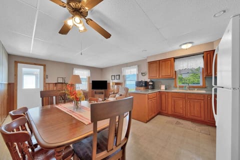 View when you first walk inside the home