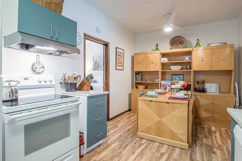 Cooking feels more fun in a space bursting with color and charm!