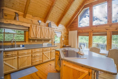 Stocked kitchen with all the essentials needed to make a great meal for all