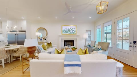 Main (2nd Level) living room with amazing design