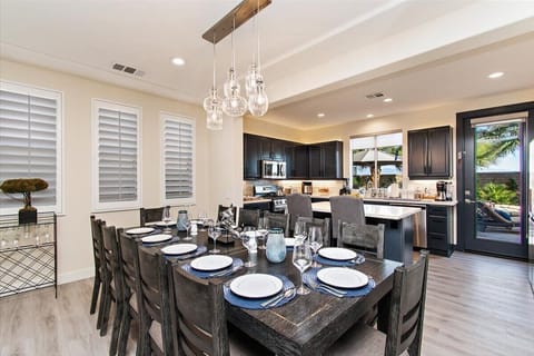 Dining space for group meals