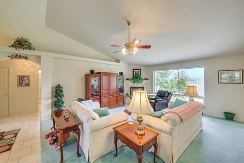 Moyie Springs Vacation Rental | 4BR | 2.5BA | 2 Steps to Enter | 2,600 Sq Ft