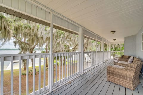 Balcony | 2nd Floor | Lake Views