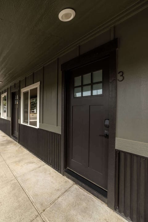 Exterior door into your studio