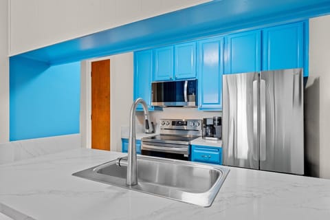 All new stainless steel appliances