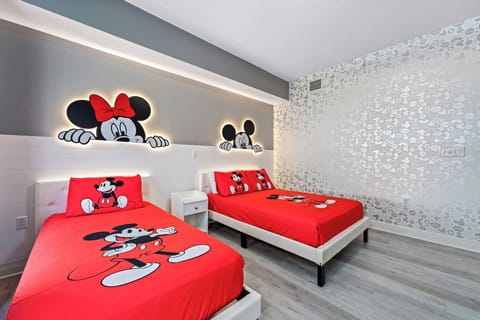 Mickey & Minnie Bedroom