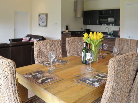 Open plan living/dining room/kitchen | Framlington Villa - Villa Lane Farm, Longframlington, near Rothbury