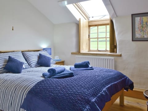 Attractive master bedroom with countryside views | Arngill, Muker