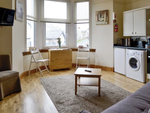Open plan living space | Dorn Rock View - Melvin Lodge Apartments, Portpatrick