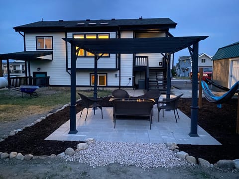 Gazebo and firepit area