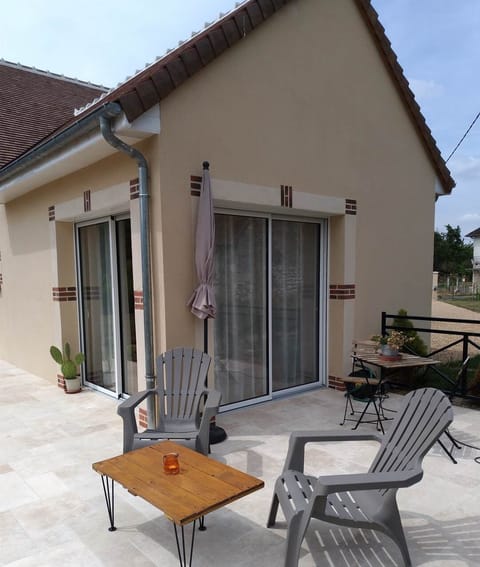 Terrasse privative - Chambre SOLOGNE