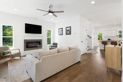 Kickback and relax with a nice fire