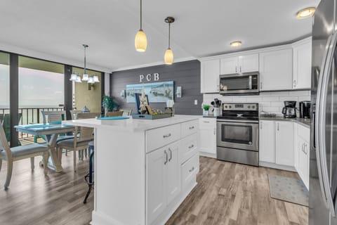 Kitchen and dining area