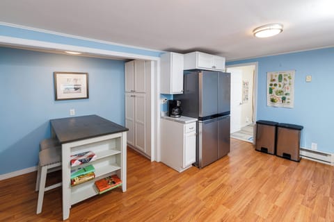 Kitchen and eating area