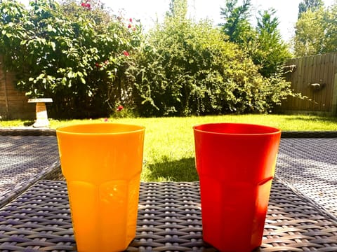 Drinks in the garden - Tavener Close