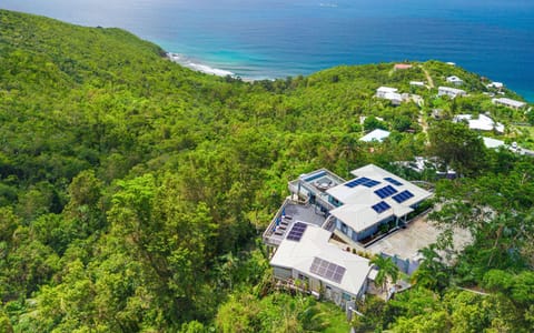 The Villa Michelle in Caret Bay offers luxury, charm, and comfort for up to 13.