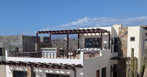 Penthouse Studio with rooftop deck at the second level of Casa Arena