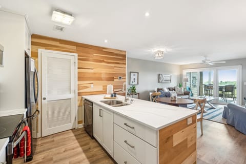 Open Kitchen to Living Area