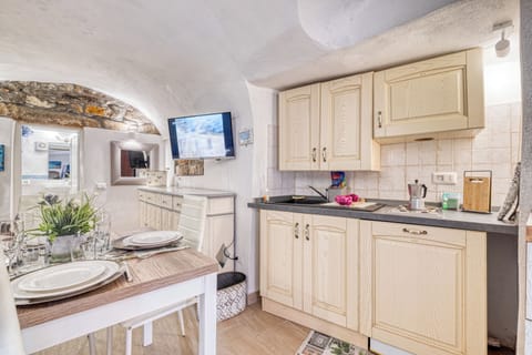 Kitchen and dining area