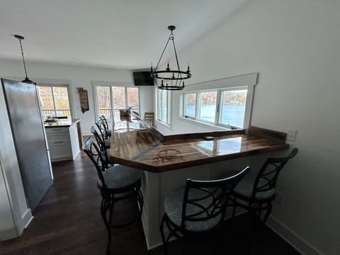 Kitchen Bar Area- Upper Level