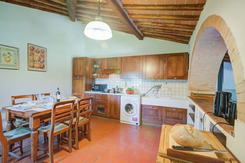 Kitchen and dining area