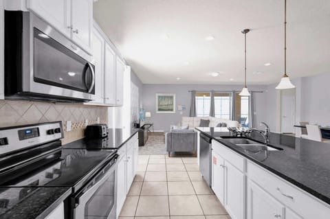 Modern Fully Equipped Kitchen Area