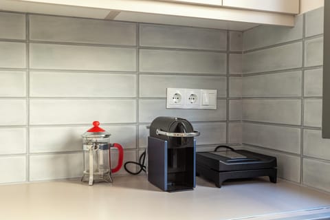 Coffee and Tea Station for Guest Use