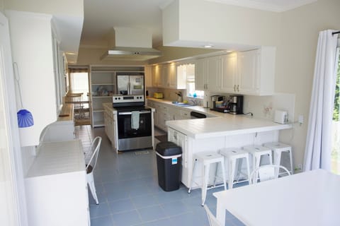 Full kitchen view from the window.