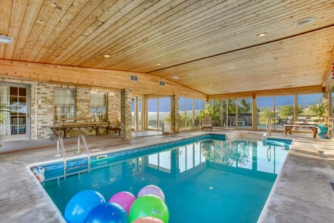 The indoor pool makes this amenity a huge bonus year round!