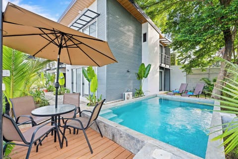 A poolside retreat where you can soak in the sun and serenity.