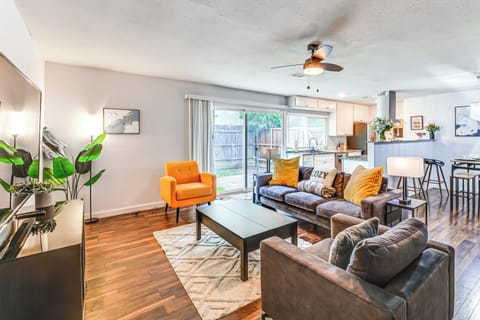 The Colony Vacation Rental | 4BR | 2BA | 1 Step to Enter | 1,750 Sq Ft