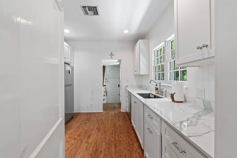 Spacious kitchen with plenty of prep space