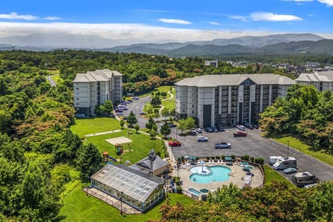 Mountain View Condos- Indoor and outdoor pools, playground, corn hole, basketball, walking trail and more