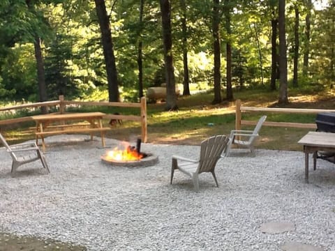 Enjoy the firepit