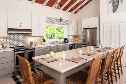 Fully Stocked Open Kitchen