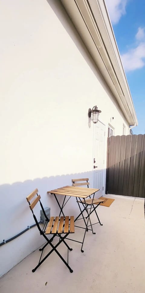 Private Outdoor Seating Area