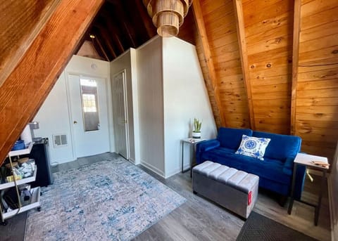 A-frame Chalet living room