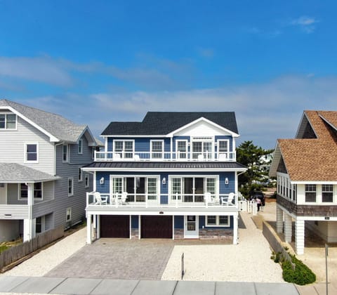 Front of house on Ocean Avenue 