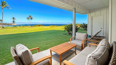 Poipu Sands at Poipu Kai Resort #514 - Oceanfront Covered Lanai - Parrish Kauai