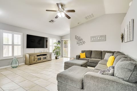 Tucson Vacation Rental | 3BR | 2BA | 1,575 Sq Ft | Small Step for Entry